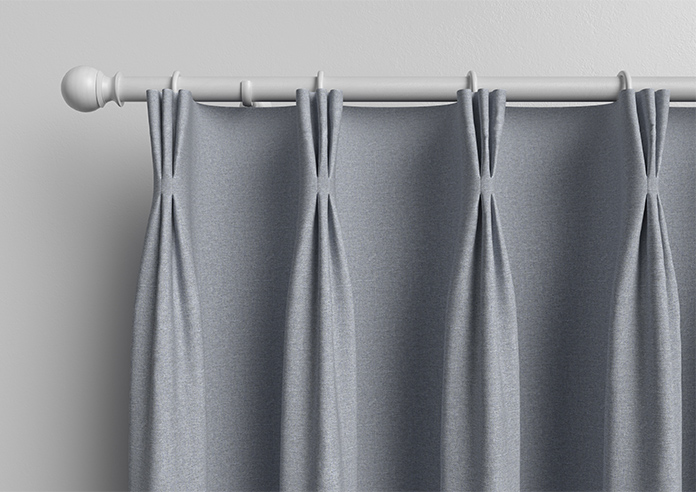 Carina, Cadet Blue - Made to Measure Curtains - Image 11